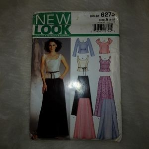 NEW LOOK 6273 Sz 8-18 Misses Two Piece Formal With Variations
